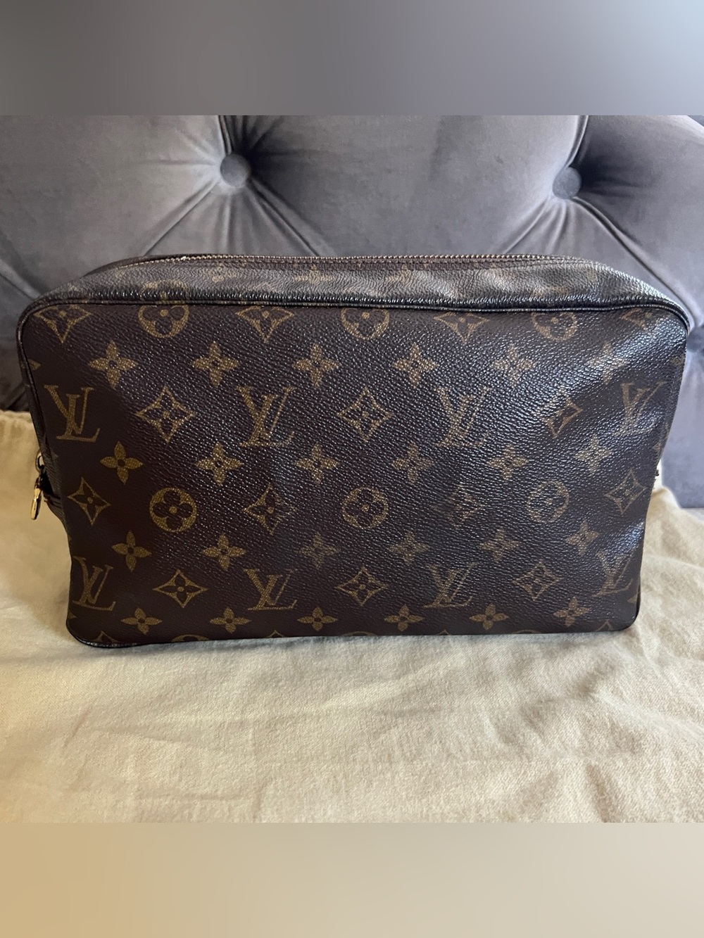 Louis Vuitton Trousse Toiletry Pouch Monogram Canvas 28